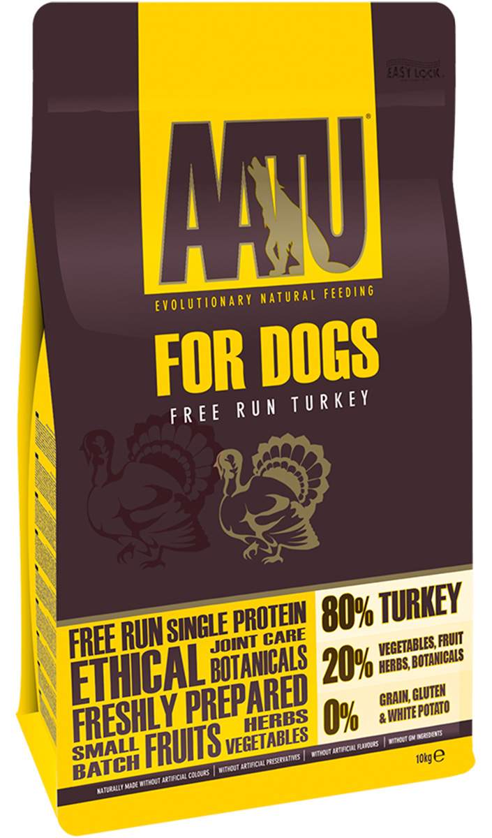 

Aatu Dog Turkey беззерновой для взрослых собак с индейкой (1,5 кг)