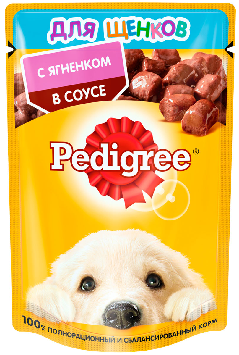 

Pedigree для щенков с ягненком в соусе (85 гр)