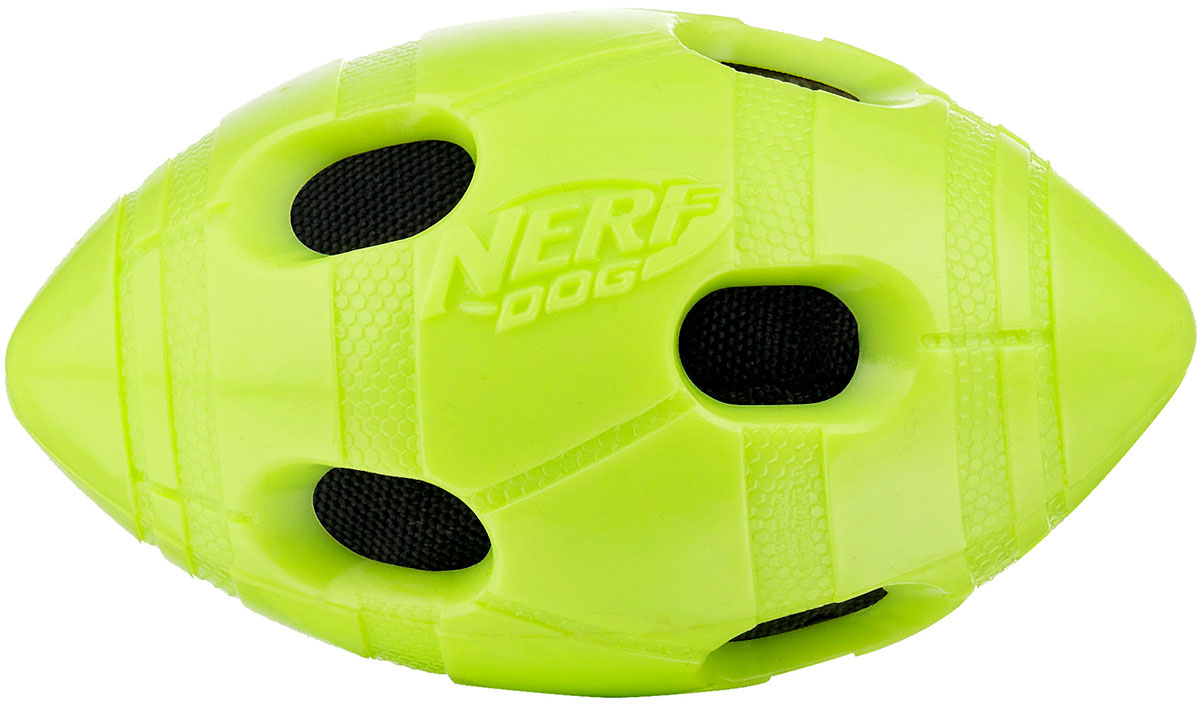 

Игрушка для собак Nerf Мяч для регби хрустящий 15 см (1 шт)