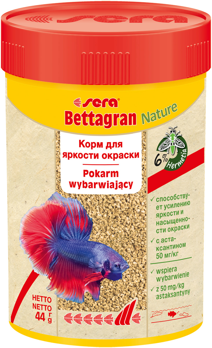 

Sera Bettagran корм гранулы для петушков (10 гр)