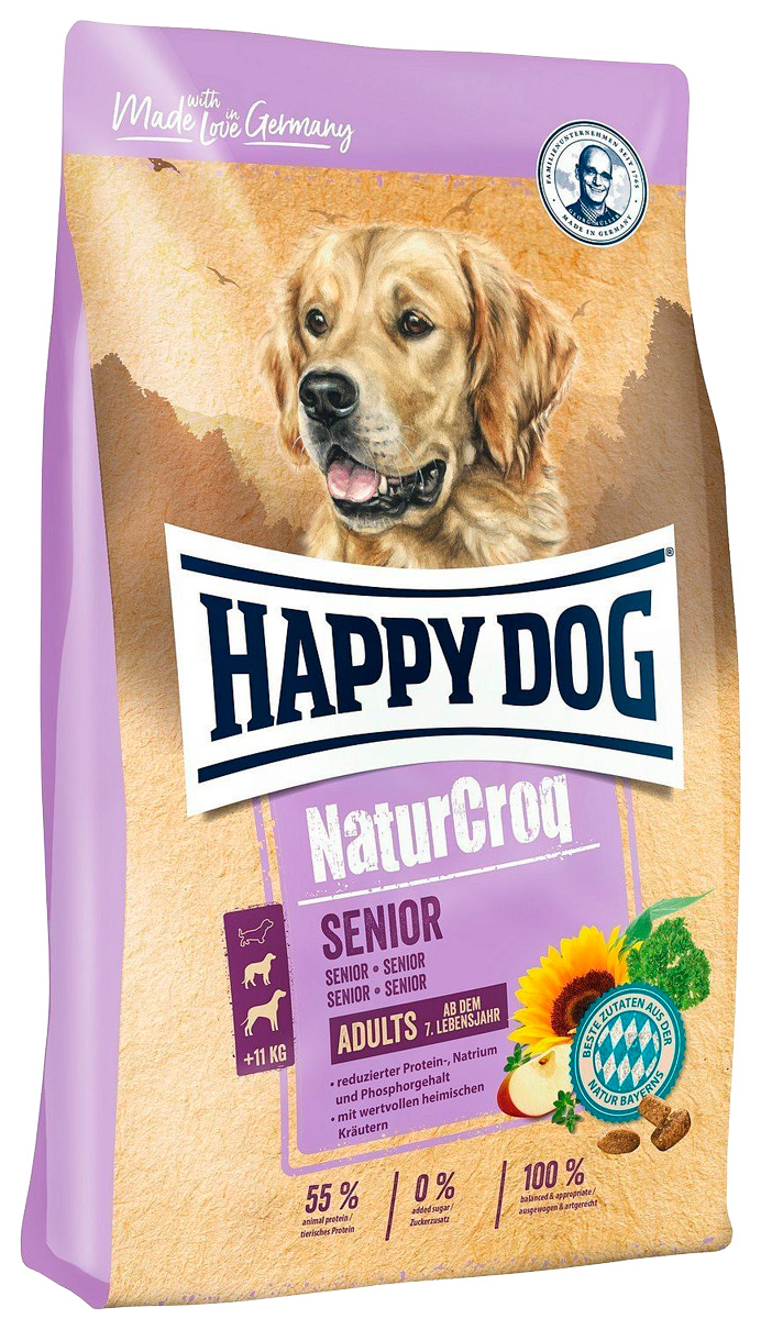 

Happy Dog Naturcroq Senior для пожилых собак всех пород (15 кг)