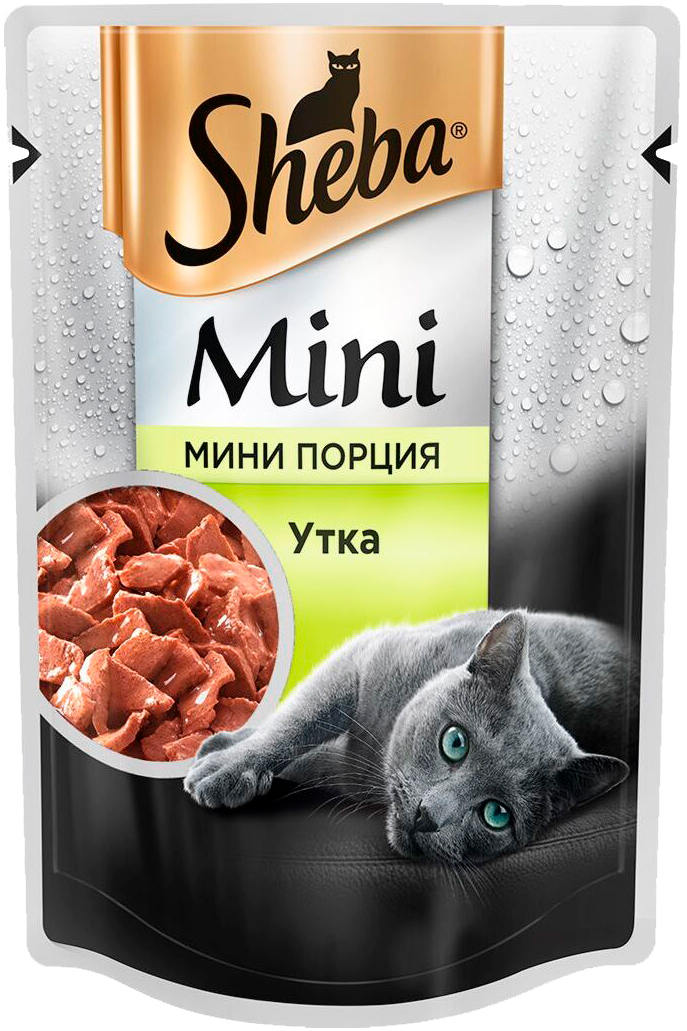 

Sheba Mini порция для взрослых кошек с уткой (50 гр х 33 шт)