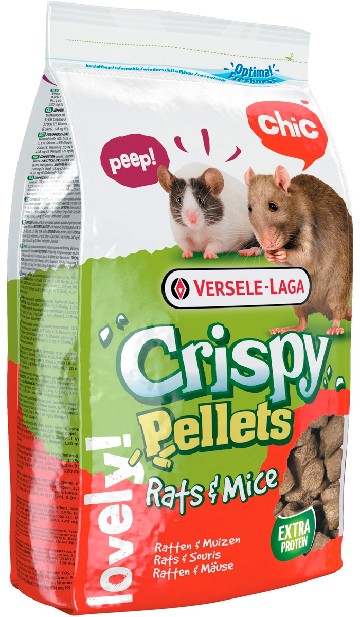 

Versele-laga Crispy Pellets Rats & Mice корм для крыс и мышей гранулированный (1 кг)