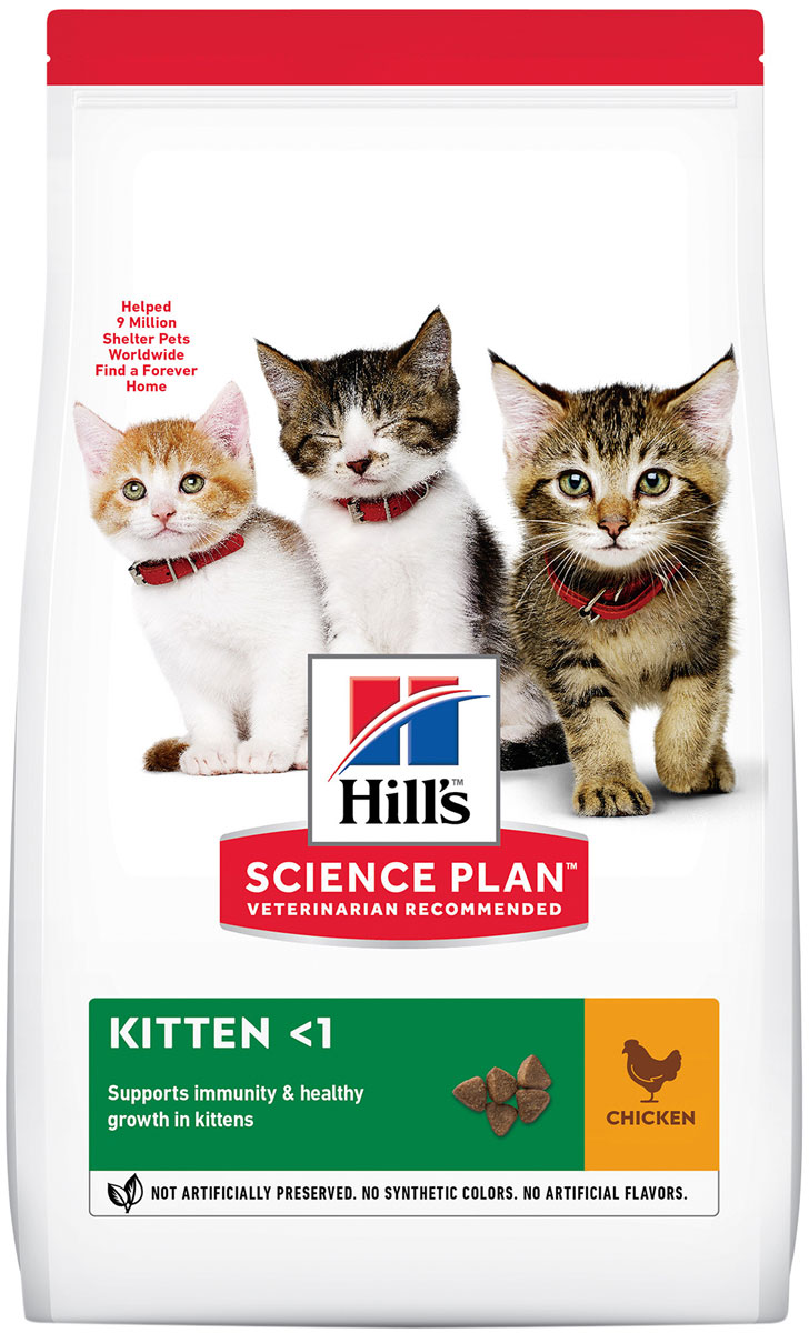 

Hill’s Science Plan Kitten Chicken для котят с курицей (3 кг)