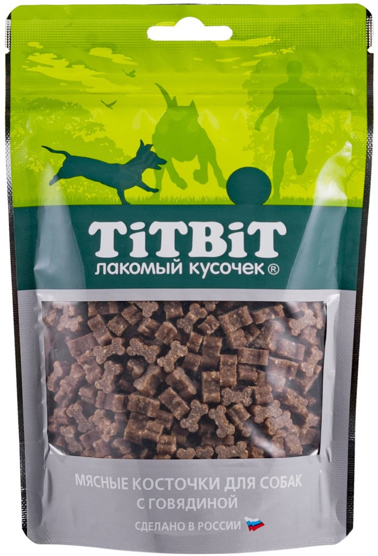 

Лакомство Tit Bit для собак косточки мясные с говядиной (145 гр)