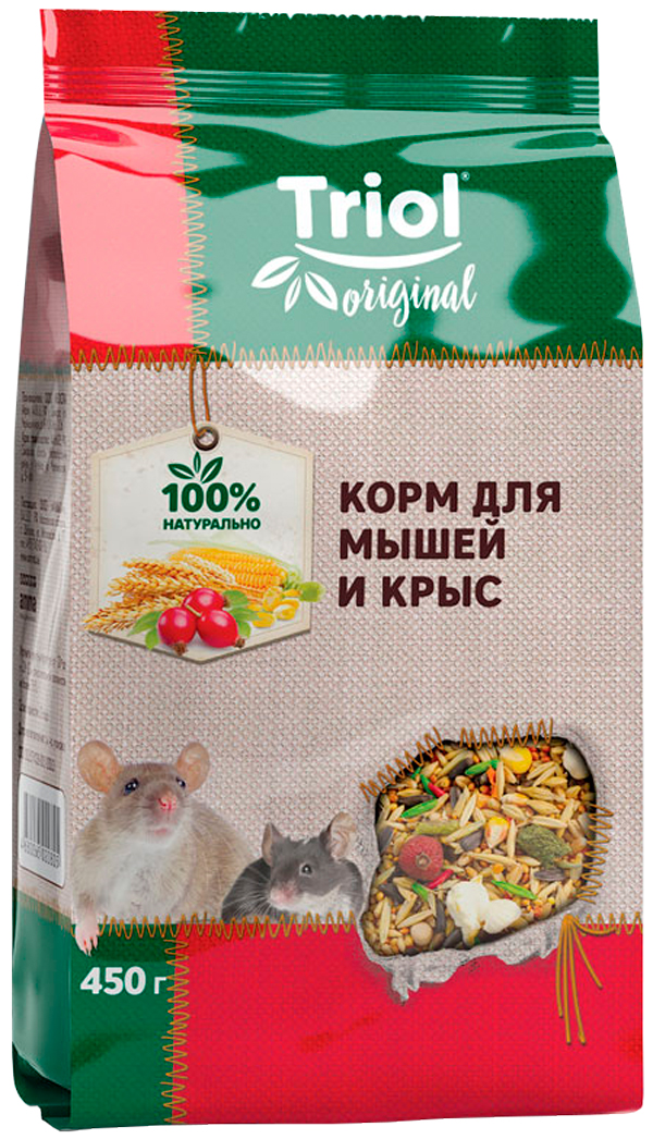 Triol Original корм для мышей и крыс (450 гр)