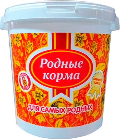 

родные корма контейнер для корма 32,8 л (1 шт)