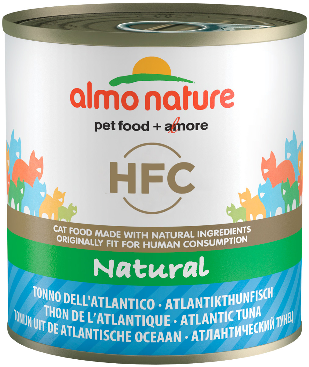 

Almo Nature Cat Classic Hfc для взрослых кошек с атлантическим тунцом (280 гр х 12 шт)