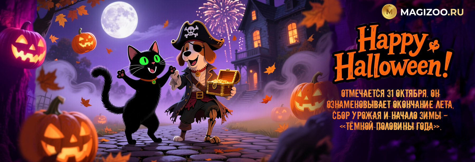Поздравляем с Хэллоуином!
