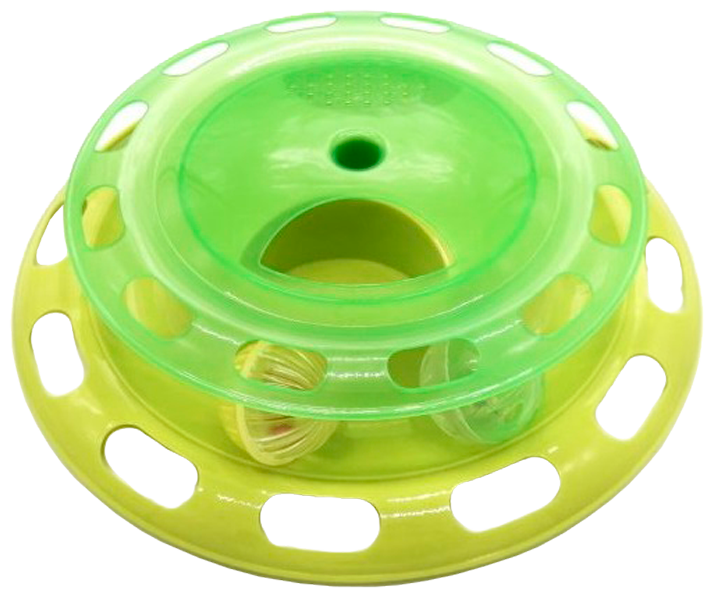 

Игрушка для кошек Homecat Трек с мячиком и контейнером для кошачьей мяты 23,5 х 6 см (1 шт)