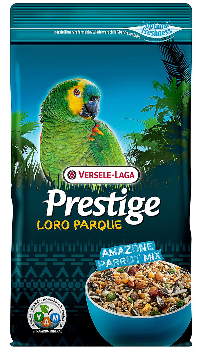 

Versele-laga Prestige Premium Loro Parque Amazone Parrot Mix корм для крупных южно-африканских попугаев (1 кг)