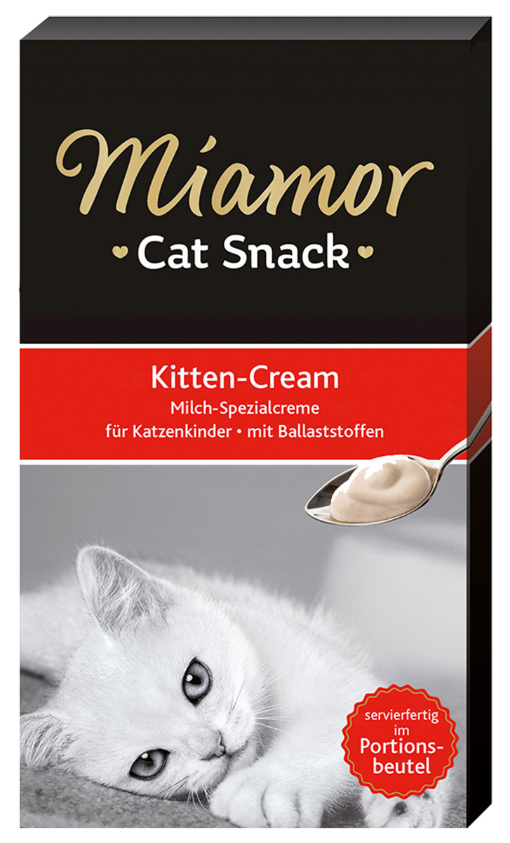 

Лакомство Miamor Cat Snack Kitten Milch Cream для котят молочно-кремовое 5 шт х 15 гр (75 гр)