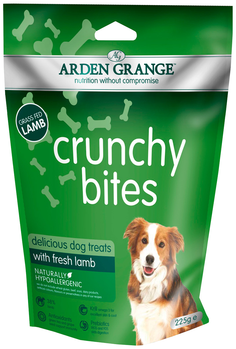 

Лакомство Arden Grange Crunchy Bites Lamb для собак с ягненком (225 гр)