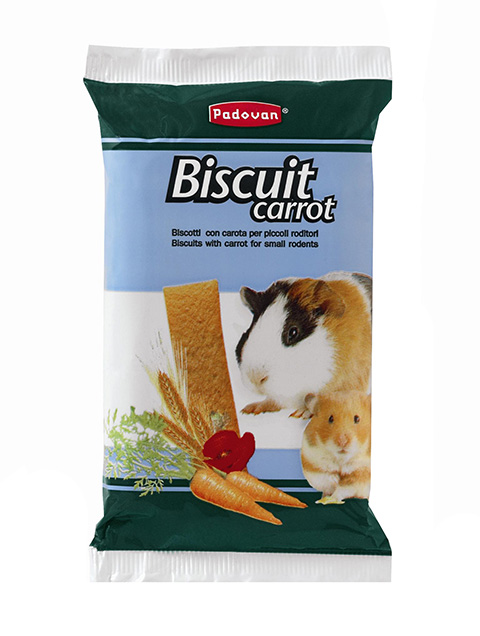 

Padovan Biscuit Carrot бисквиты для грызунов с морковью (30 гр)