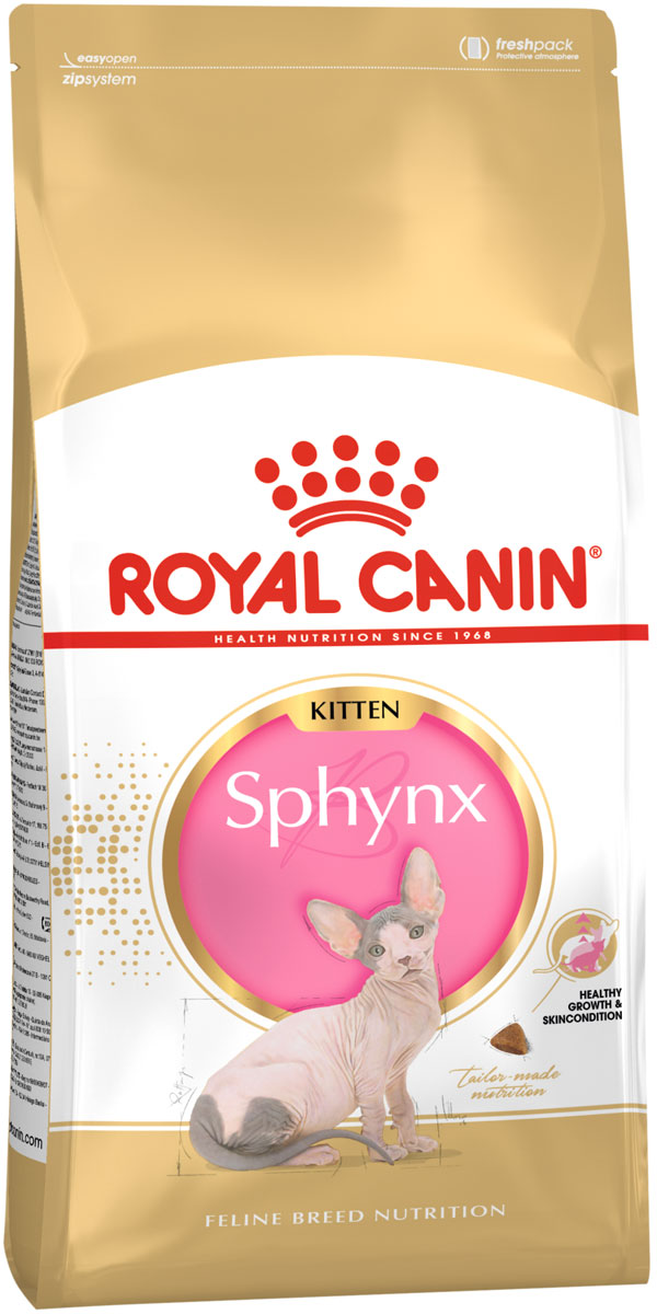 

Royal Canin Sphynx Kitten для котят сфинксов (2 кг)