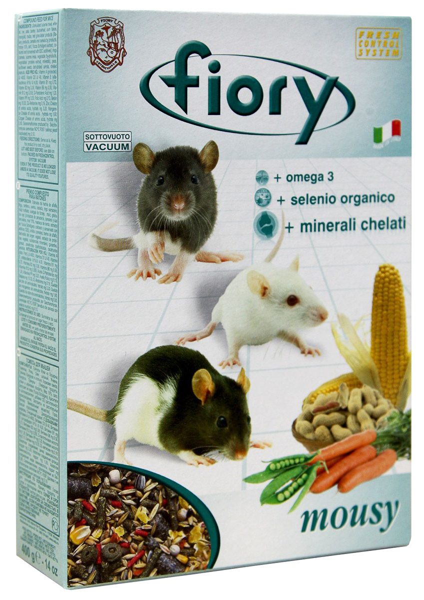 

Fiory Mousy — Фиори корм для мышей (400 гр)