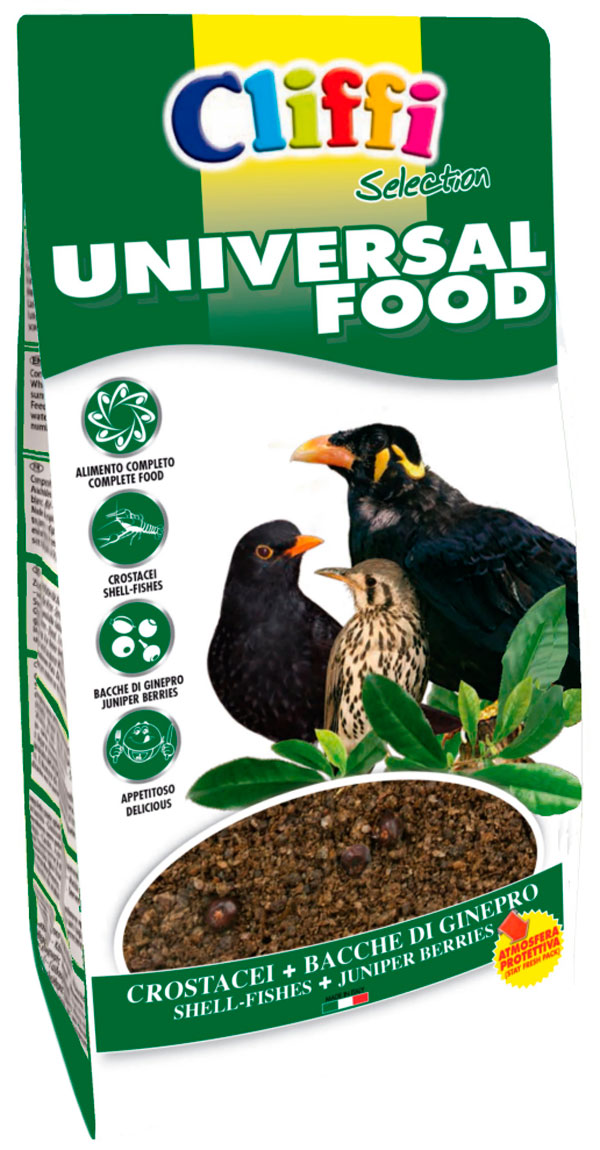 

Cliffi Universal Food корм для насекомоядных птиц универсальный (1 кг)