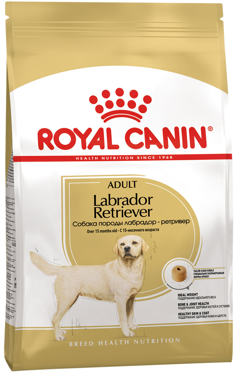 

Royal Canin Labrador Retriever Adult для взрослых собак лабрадор ретривер (3 кг)