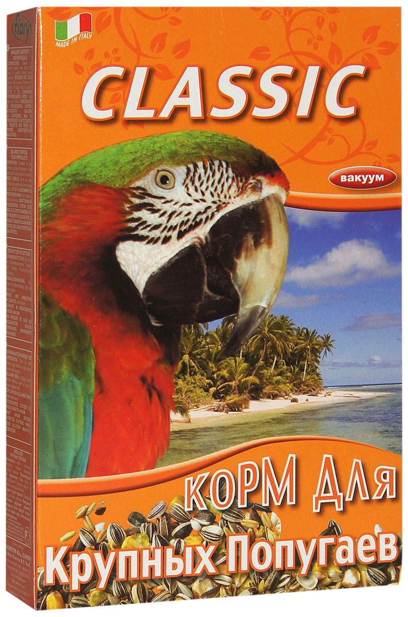 

Fiory Classic корм для крупных попугаев (600 гр)