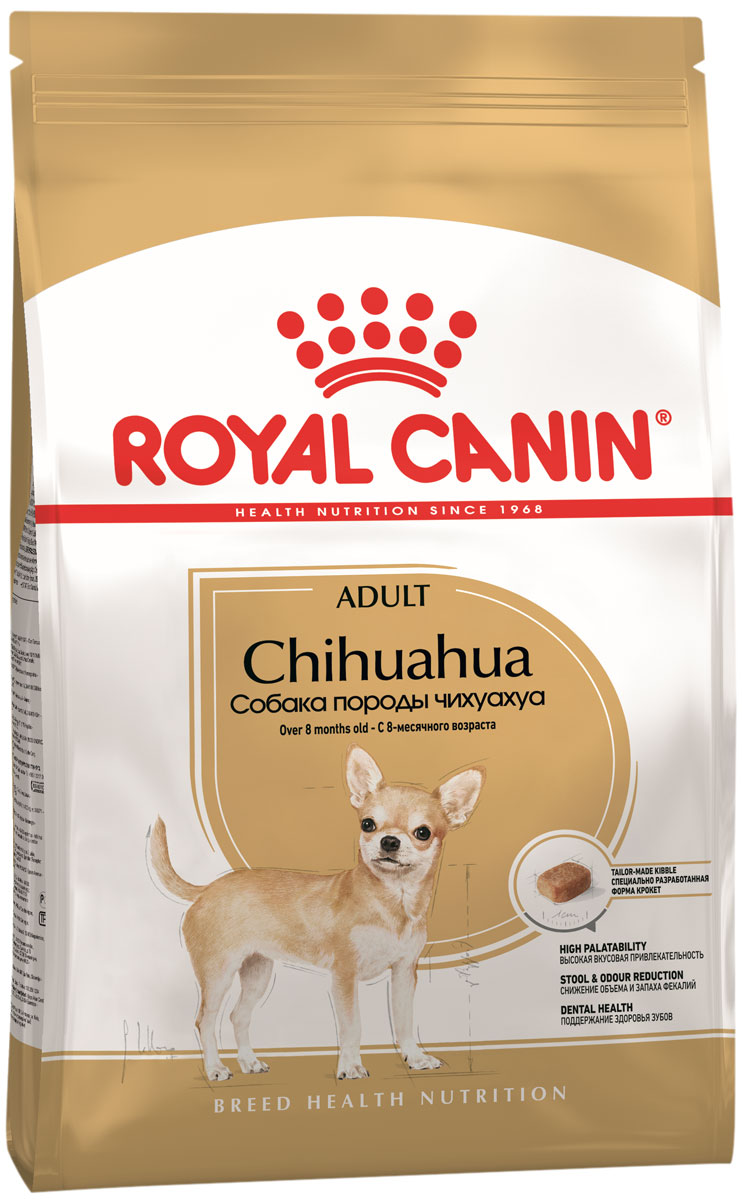 

Royal Canin Chihuahua Adult для взрослых собак чихуахуа (3 кг)