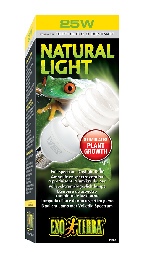 

Ультрафиолетовая лампа Exo Terra Natural Light Repti Glo 2.0 Compact (25 Вт)