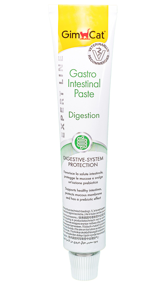 

Gimcat Expert Line Gastro Intestinal Paste паста для кошек для профилактики заболеваний желудочно-кишечного тракта (50 гр)