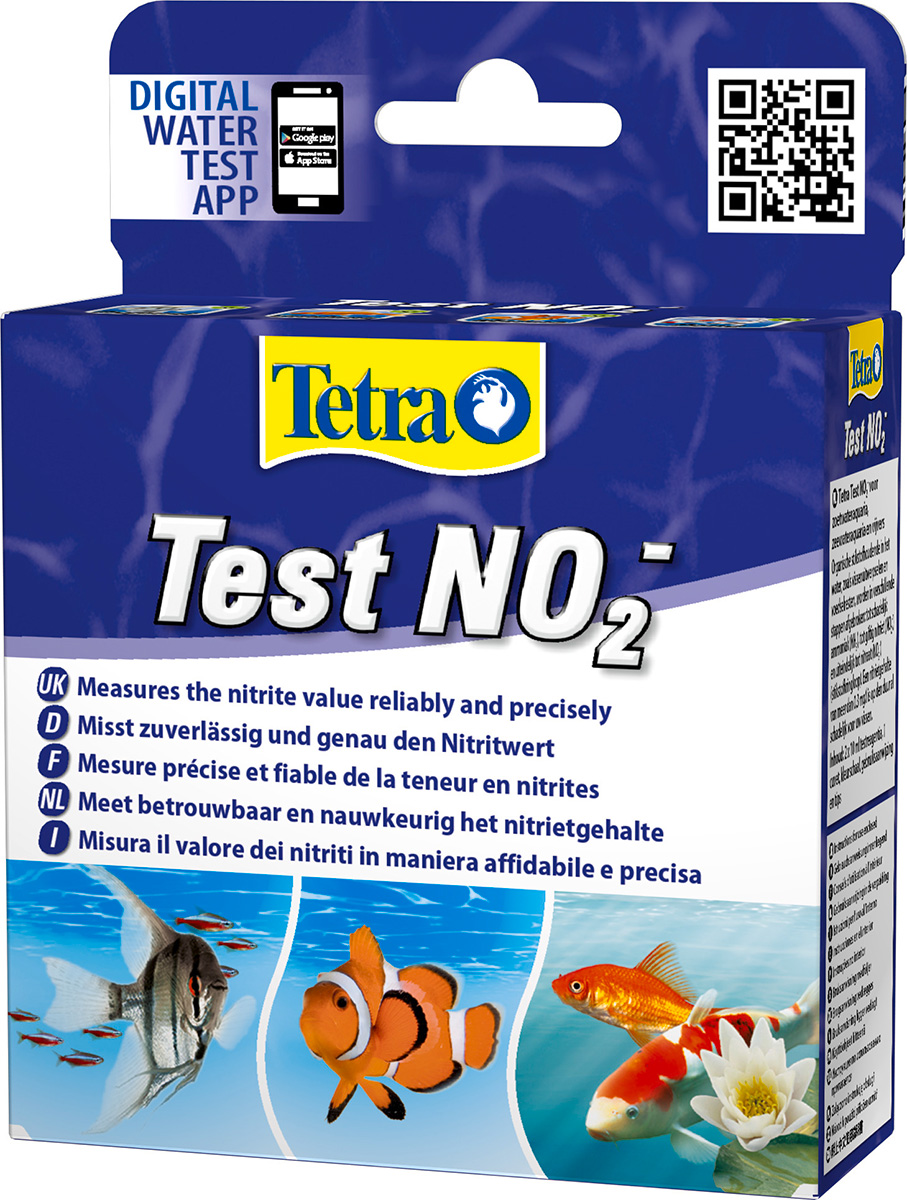 

Tetra Test набор для измерения уровня нитритов для пресной и морской воды No2- (1 шт)