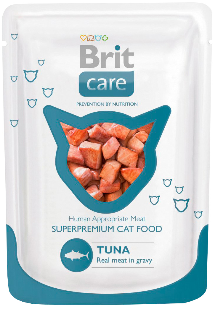 

Brit Care Cat Tuna для взрослых кошек с тунцом (80 гр)