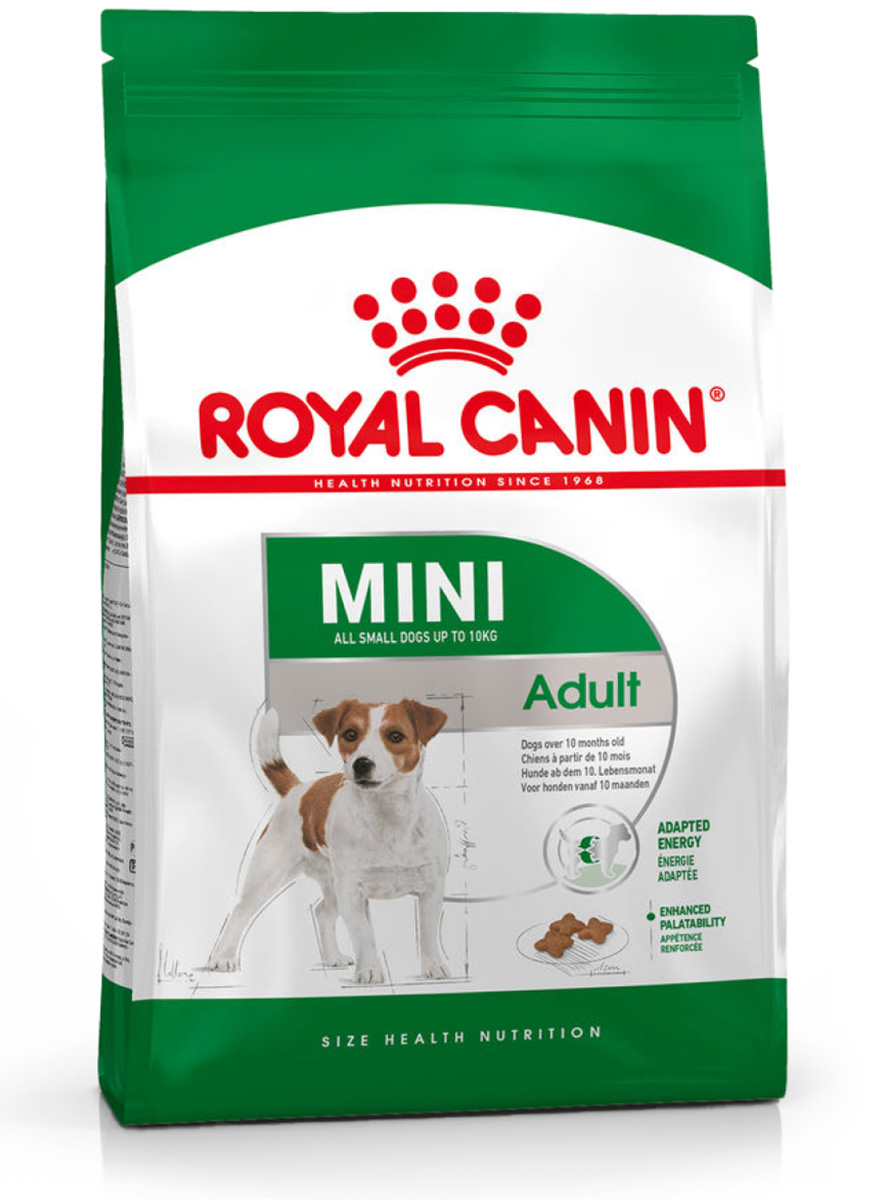 ROYAL CANIN MINI ADULT для взрослых собак мелких пород от 10 месяцев (4 кг)