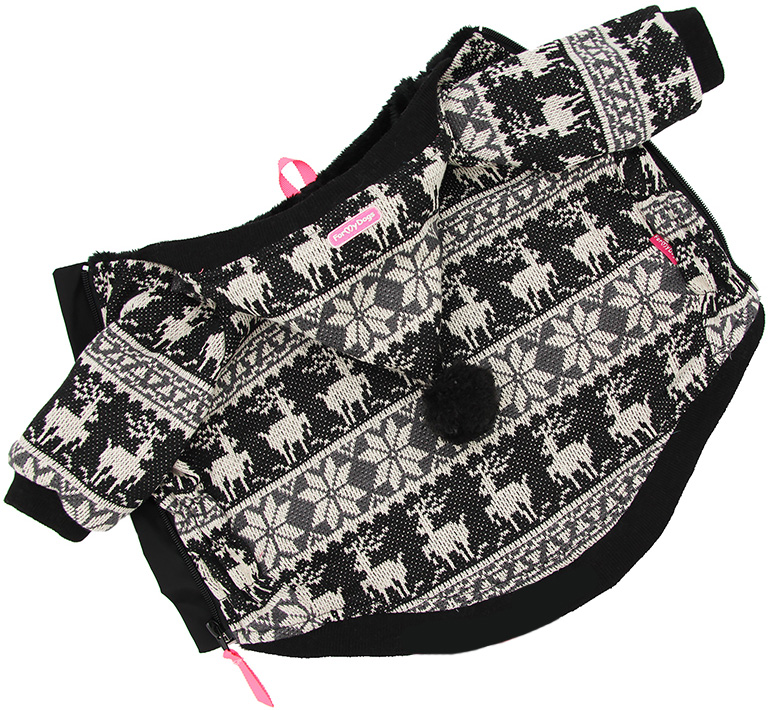 

For My Dogs куртка для собак Сканди черная Fw642-2018 Bl (18)