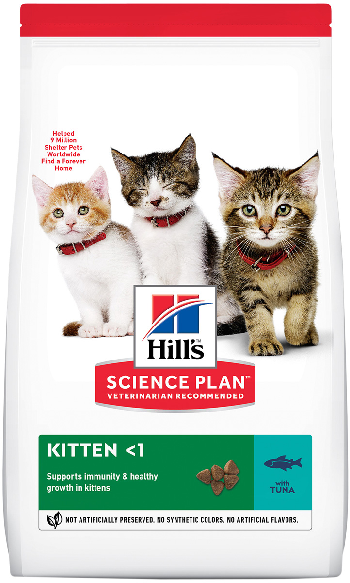 

Hill’s Science Plan Kitten Tuna для котят с тунцом (0,3 кг)