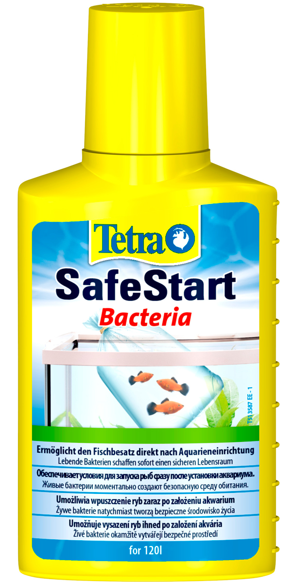 

Средство для быстрого запуска аквариума Tetra Safestart Bacteria (50 мл)