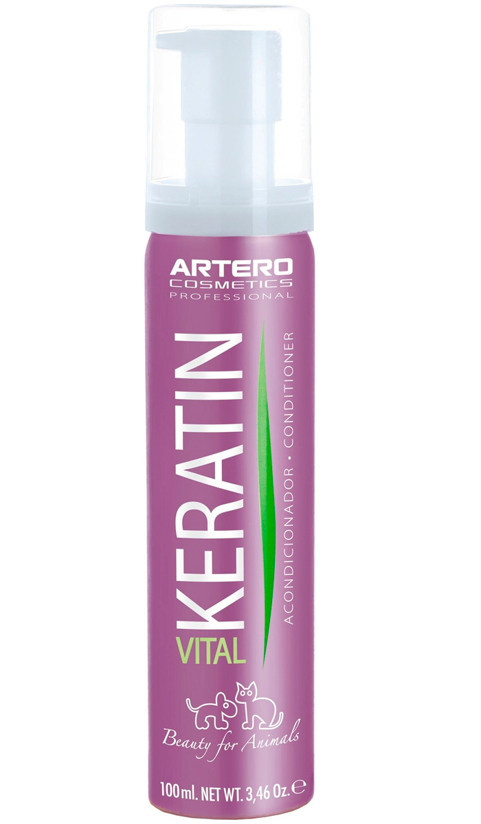 

Artero Keratin Vital концентрированный кондиционер Жизненный кератин для собак и кошек 100 мл (1 шт)