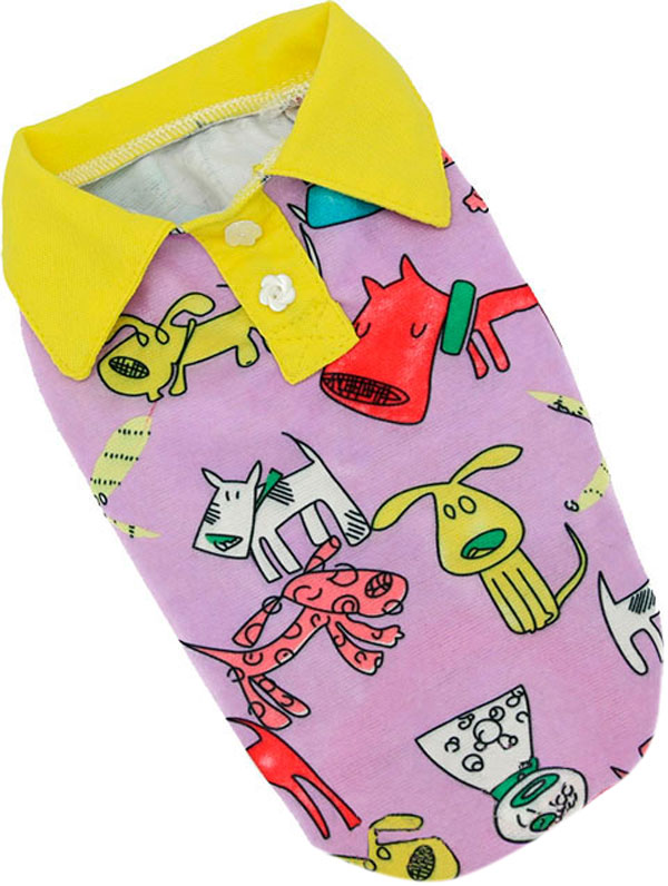 For My Dogs поло для собак фиолетовое 412ss-2019 (10)