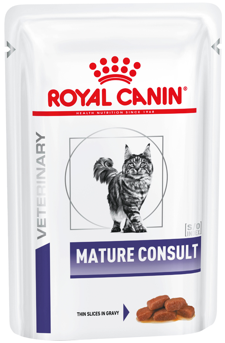 

Royal Canin Mature Consult для пожилых котов и кошек старше 7 лет (85 гр)