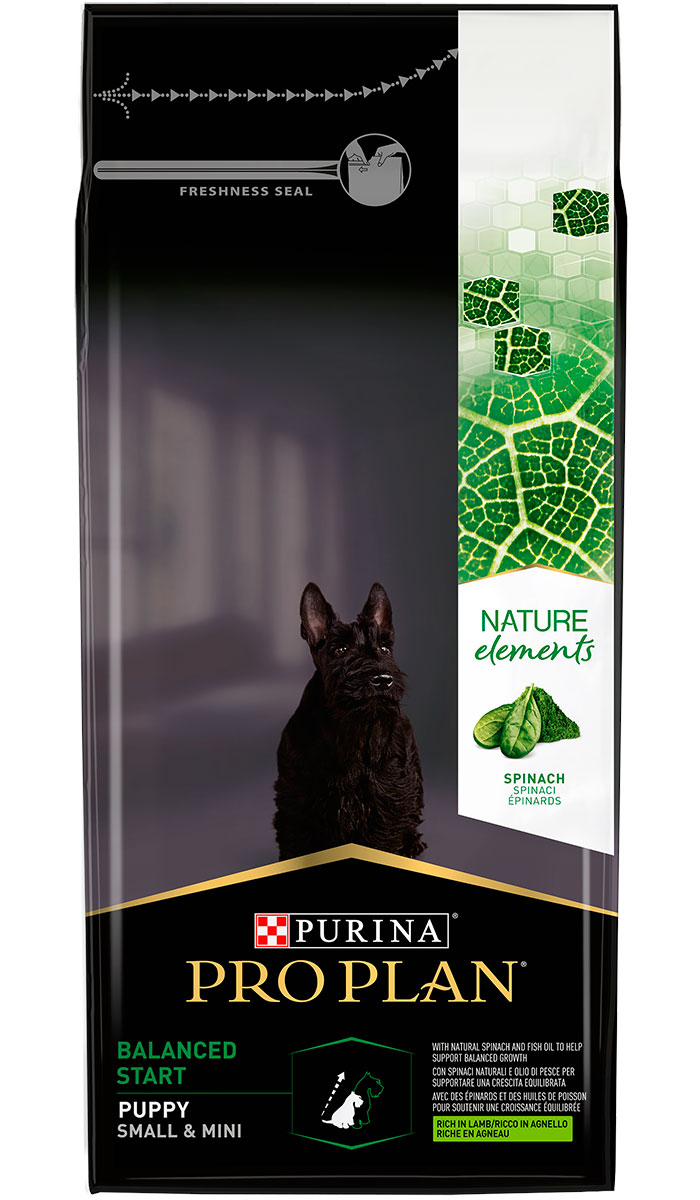 

Purina Pro Plan Nature Elements Puppy Small & Mini Balanced Start для щенков маленьких пород с ягненком (2 кг)