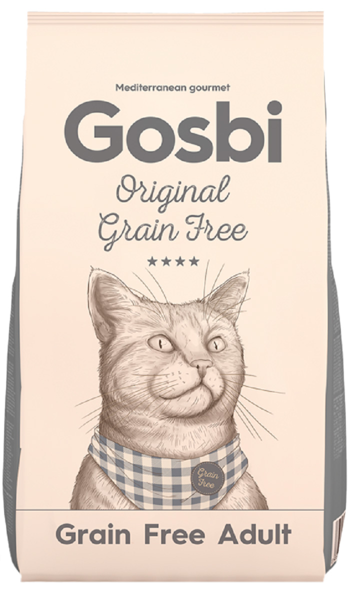 

Gosbi Original Grain Free Cat Adult беззерновой для взрослых кошек с курицей (1 кг)