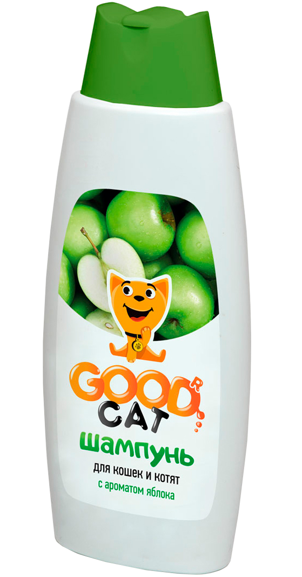 

Good Cat шампунь для кошек и котят с ароматом яблока (250 мл)