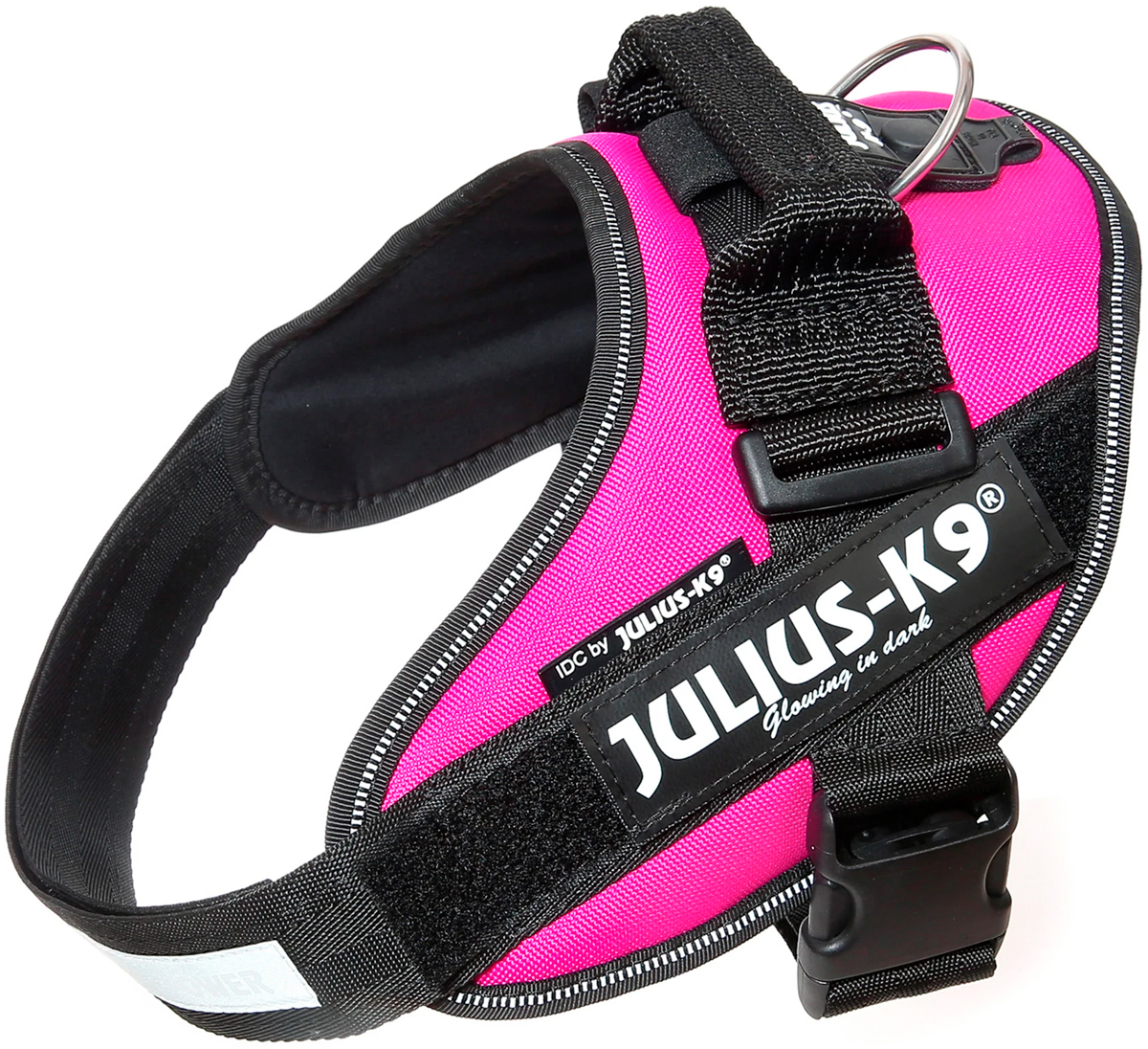 

Шлейка для собак Julius-K9 Idc Powerharness 0 темно-розовый 14 - 25 кг 58 – 76 см (1 шт)