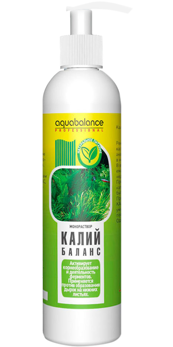 

Кондиционер для лечения заболеваний водных растений Aquabalance калий-баланс (1 л)