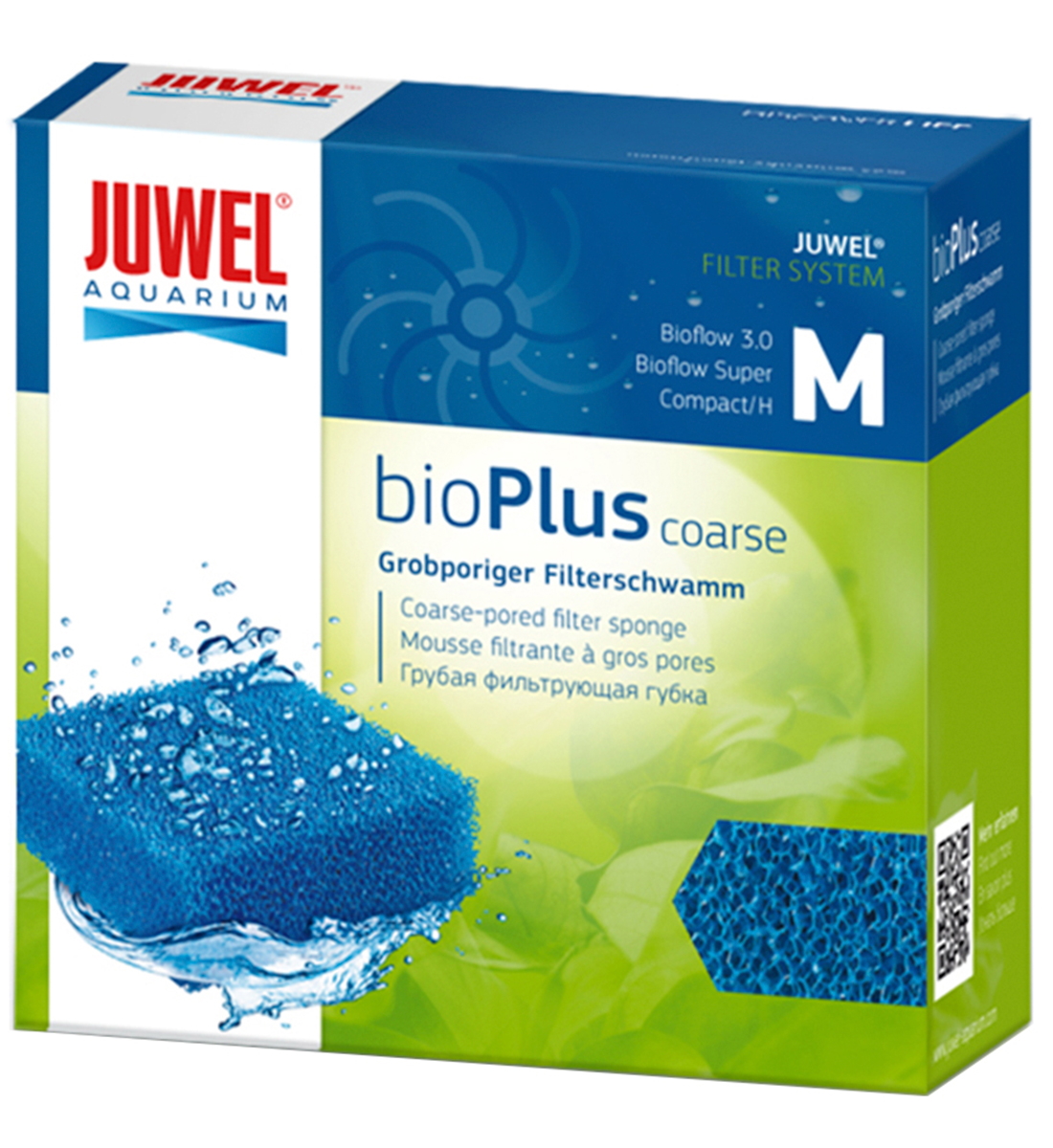 

Губка грубой очистки для фильтра Juwel Compact, Bioflow 3.0, Bioflow Super (1 шт)