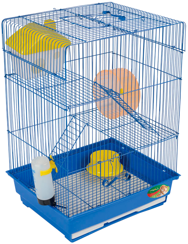 

Клетка для мелких грызунов Triol Yd435 эмаль 34 х 28 х 47,5 см (1 шт)