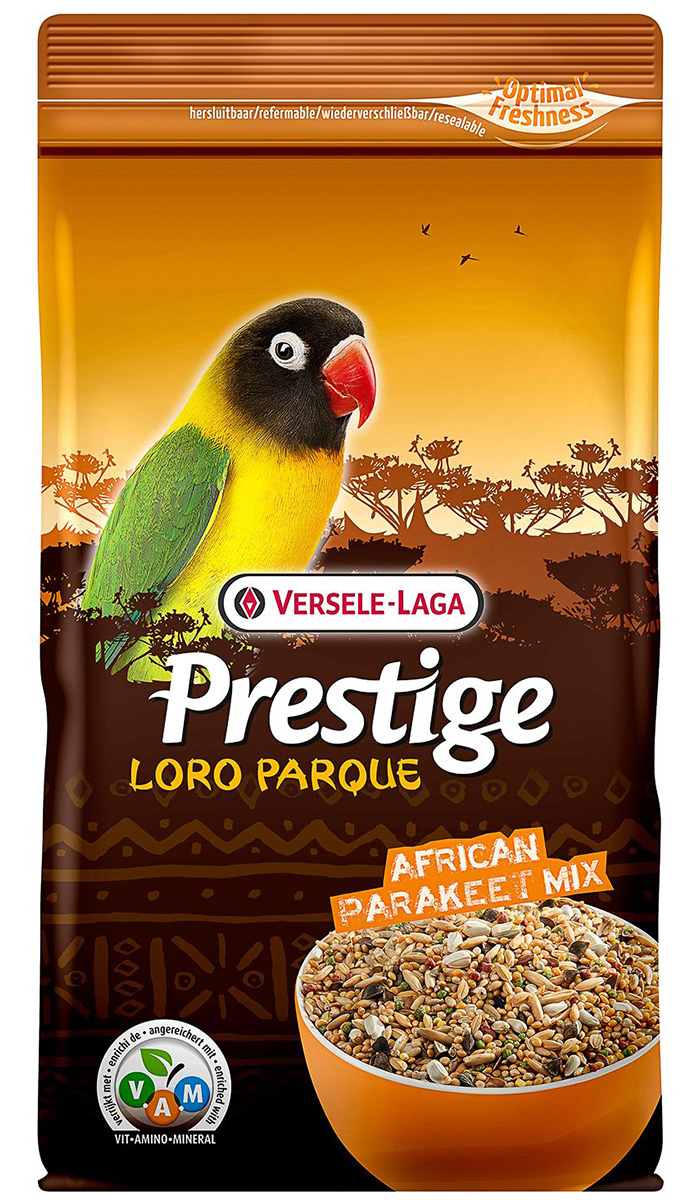 

Versele-laga Prestige Premium Loro Parque African Parakeet Mix корм для средних африканских попугаев (1 кг)