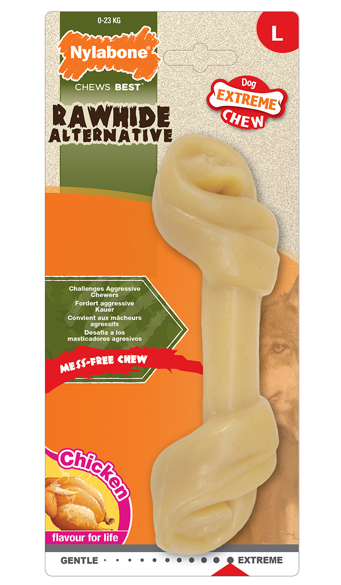 

Игрушка для собак Nylabone Extreme Chew Knot Chicken Flavour узел экстра-жесткий с ароматом курицы L (1 шт)