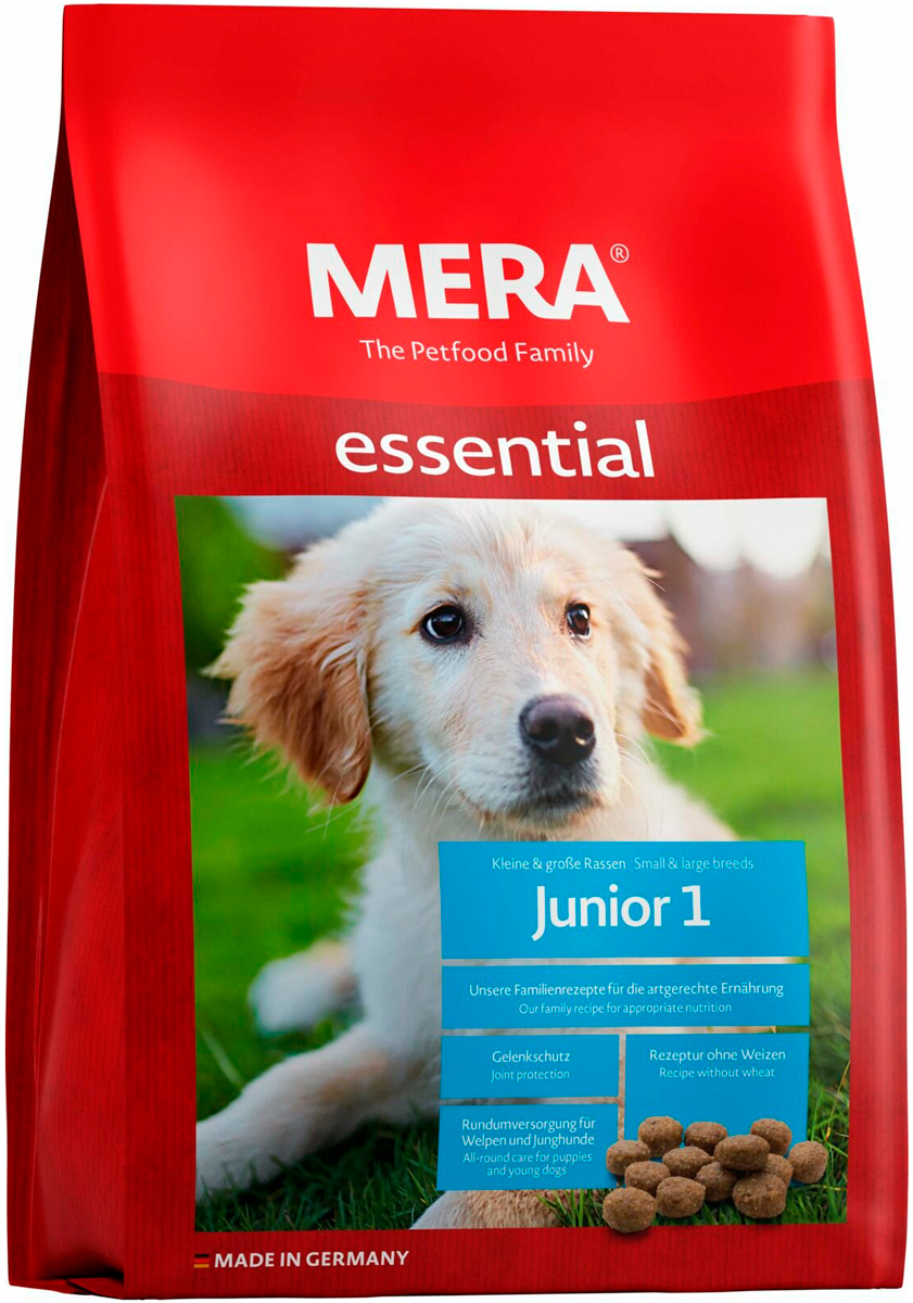 

Mera Essential Junior 1 для щенков всех пород с птицей (1 кг)