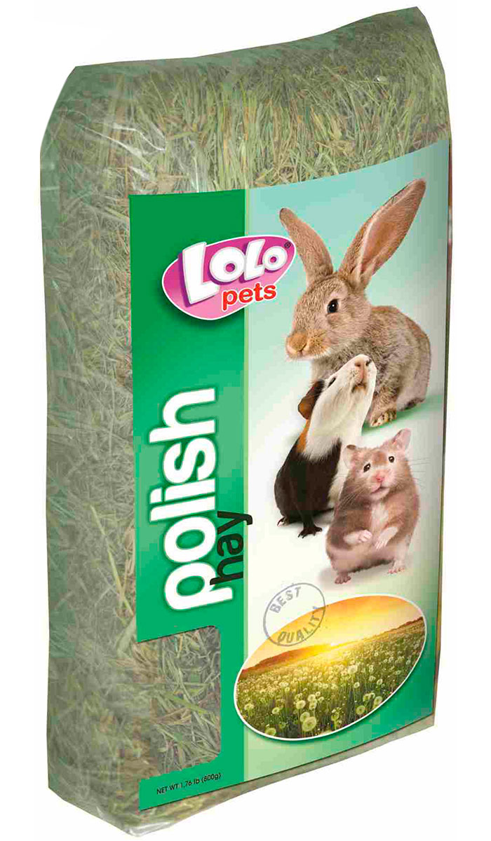 Lolo Pets Polish Hay сено для грызунов 800 гр (1 шт)