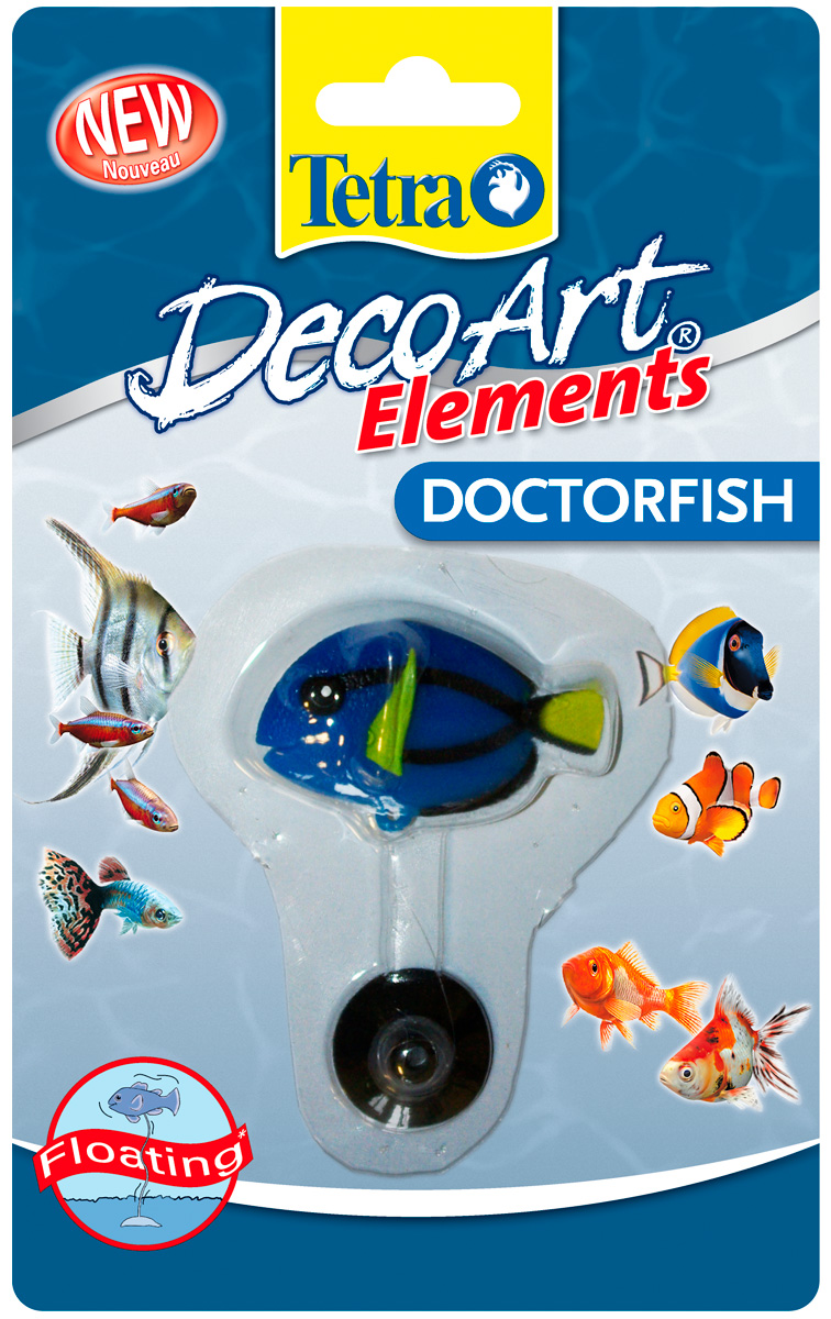 

Декор для аквариума Tetra Decoart Elements Doctorfish Рыба Доктор (1 шт)