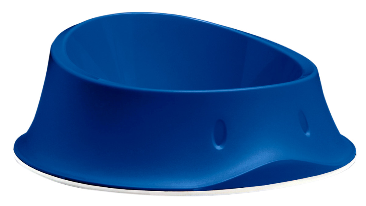 

Миска нескользящая Stefanplast Chic темно синяя 0,35 л (1 шт)
