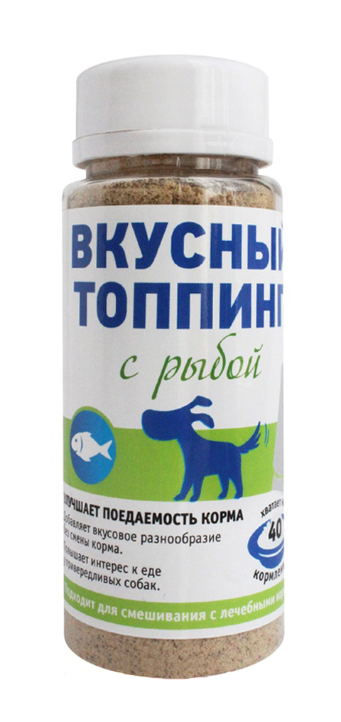 

Топпинг профбаланс для собак с рыбой (60 гр)