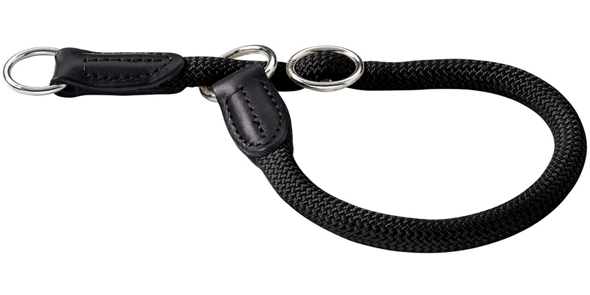 

Ошейник удавка для собак Hunter Freestyle 55/10 круглый нейлон черный (1 шт)